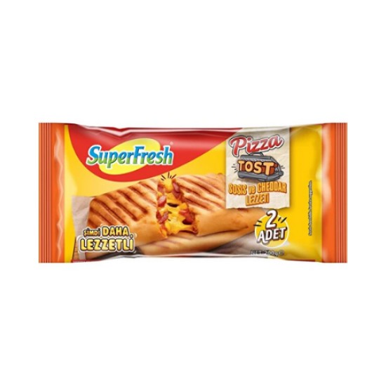 SUPERFRESH PIZZA TOST SOSIS&CHEDAR  200GR