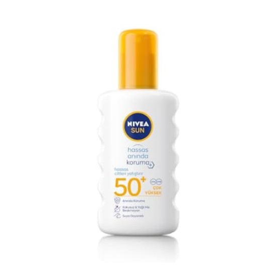 NIVEA SUN GUNES SONRASI SPREY ULTRA HASSAS SPF 50 
