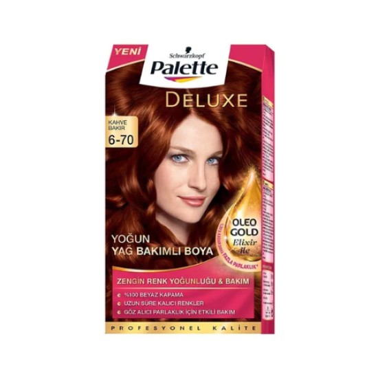 PALETTE DELUXE KAHVE BAKIR 6- 70 