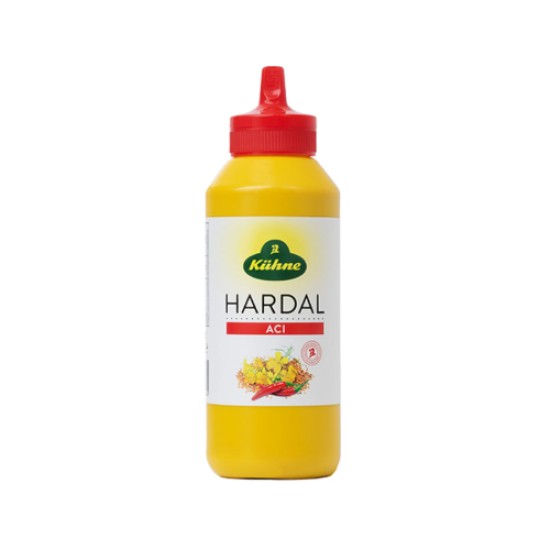 KUHNE MUSTARD SAUCE HOT 255 GR