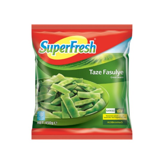 SUPERFRESH TAZE FASULYE 450 GR
