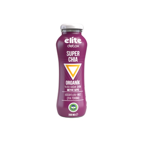 ELITE DETOX SUPER CHIA %100 ORGANIK MEYVE SUYU 