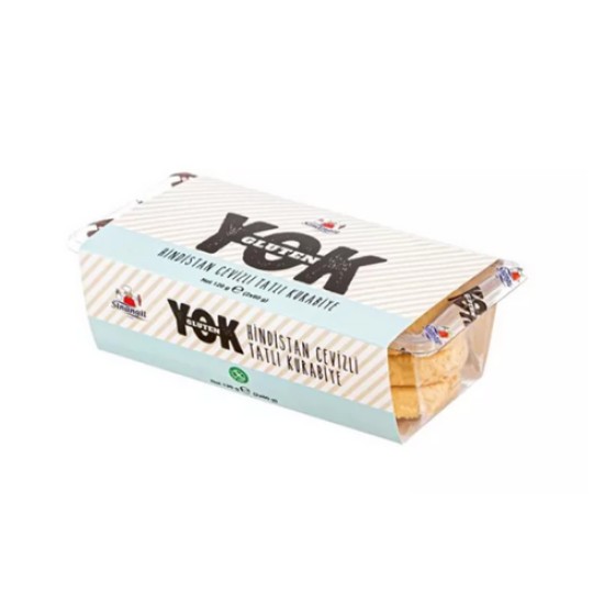 SINAGILGLUTEN YOK HINDISTAN CEVIZLI TATLI KURABIYE 120G