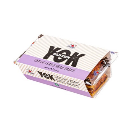 SINAGIL GLUTEN YOK ZERDECALLI KIRMIZI BIBERLI KURABIYE 120G