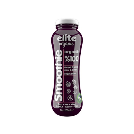 ELITE ORGANIK MOR SMOOTHIE 200ML