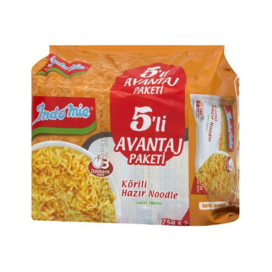 INDOMIE KORILI HAZIR NOODLE 5 LI PAKET
