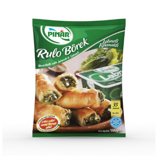 PINAR RULO LABNELI ISPANAKLI BOREK 500 GR