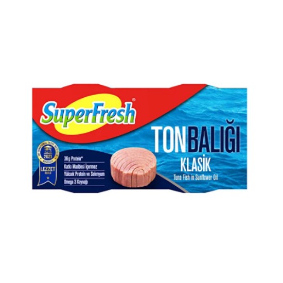 SUPERFRESH TON BALIGI KLASIK 2X140 GR