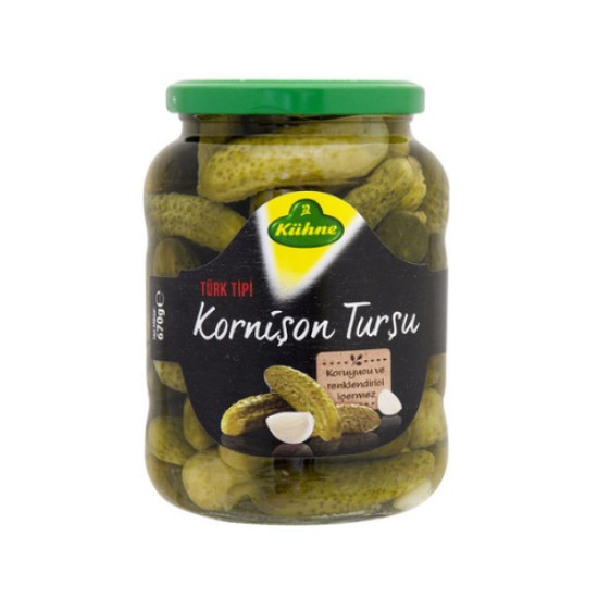 KUHNE TURK TIPI Gherkins 670 GR